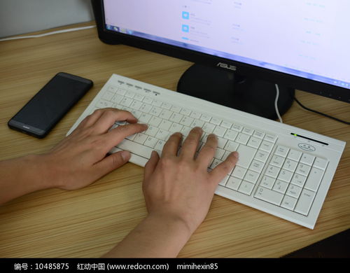 男性之手 連接數字世界，服務會展未來